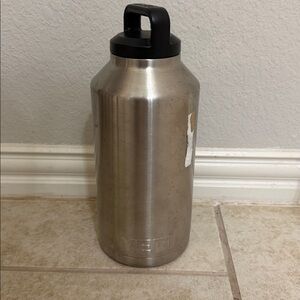YETI Silver Stainless Steel Thermos
